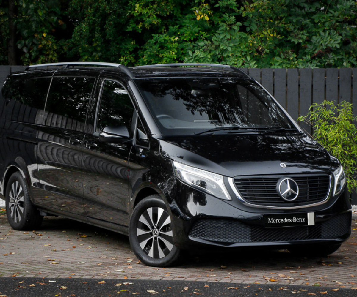 mercedes v class EQV Chauffeur Hire london