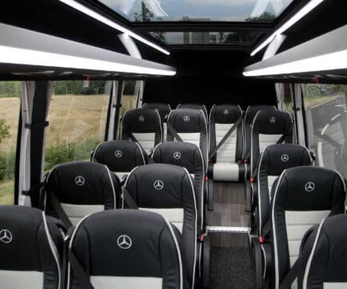 Luxury 12 Seater Minibus Hire With Driver