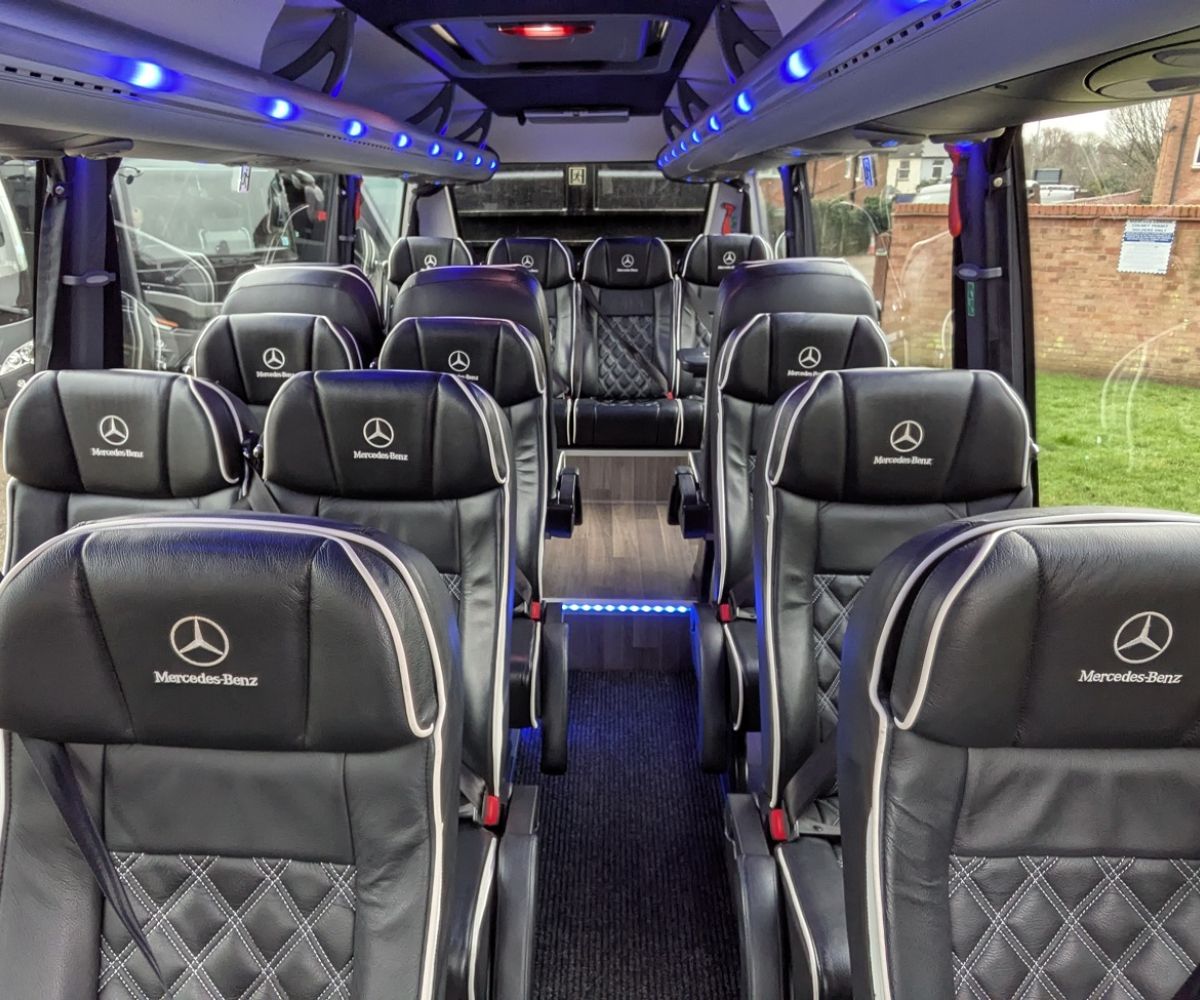 Luxury 16 Seater Minibus Hire London