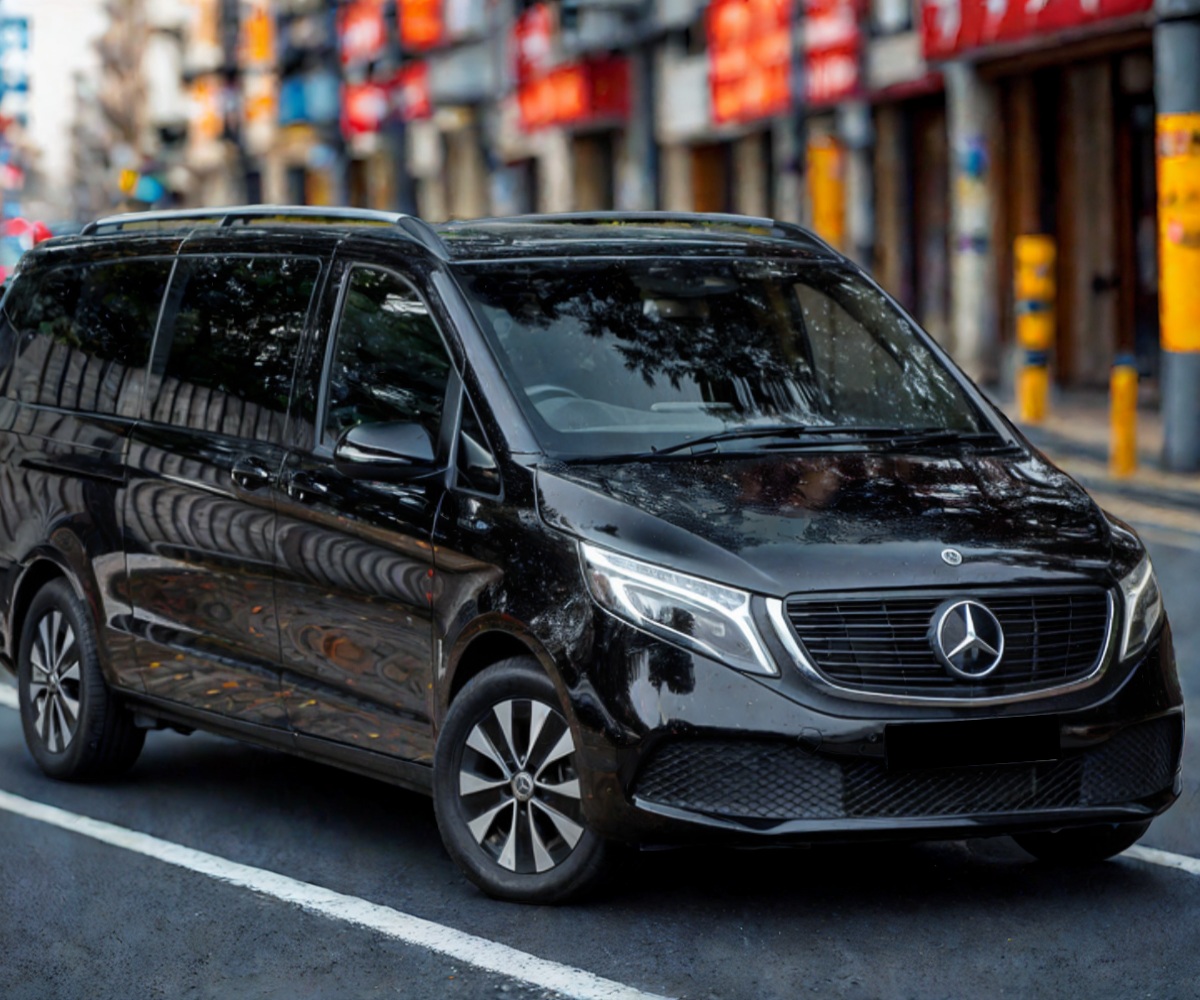 Mercedes V Class EQV Chauffeur Hire London
