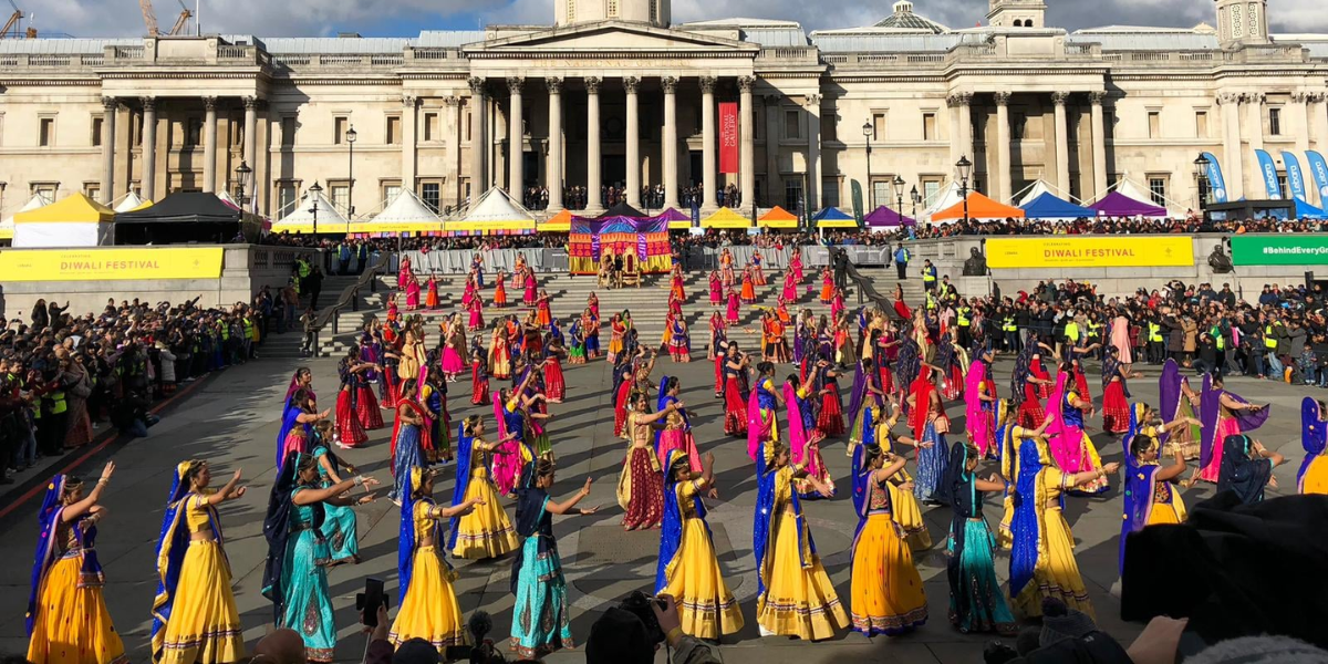 Diwali Festival Trafalgar Square Chauffeur Services