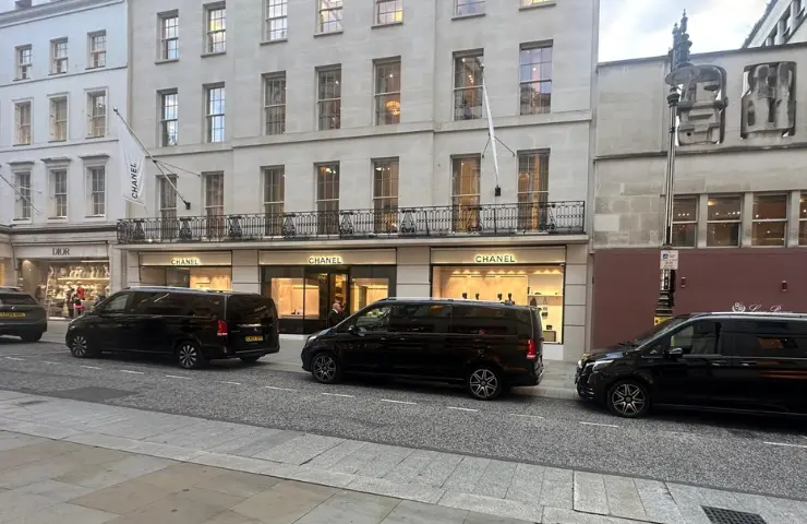 Mercedes V Class hire for London London Events