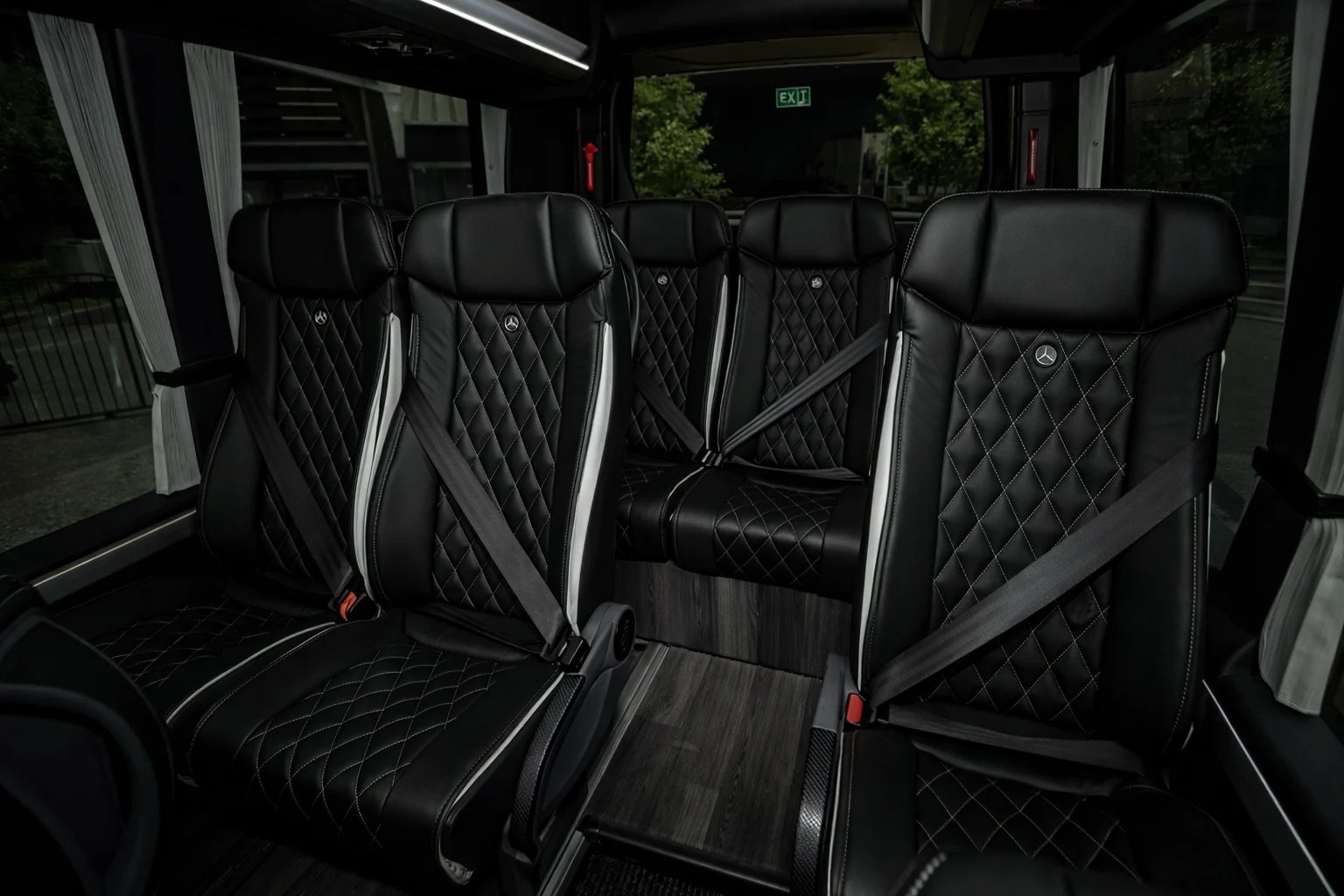 12 Seater Minibus Hire Interior