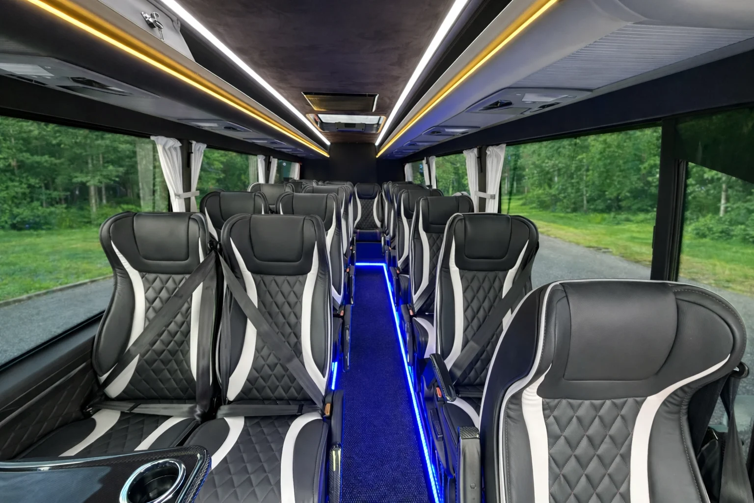 19 Seater Minibus Hire interior