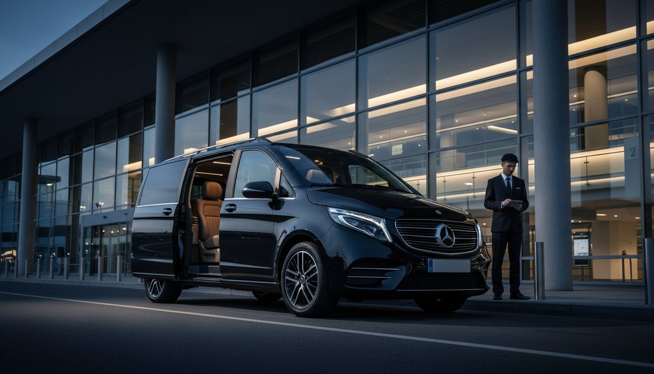 Mercedes V-Class for Group Airport Transfer: The 2026 Executive Guide