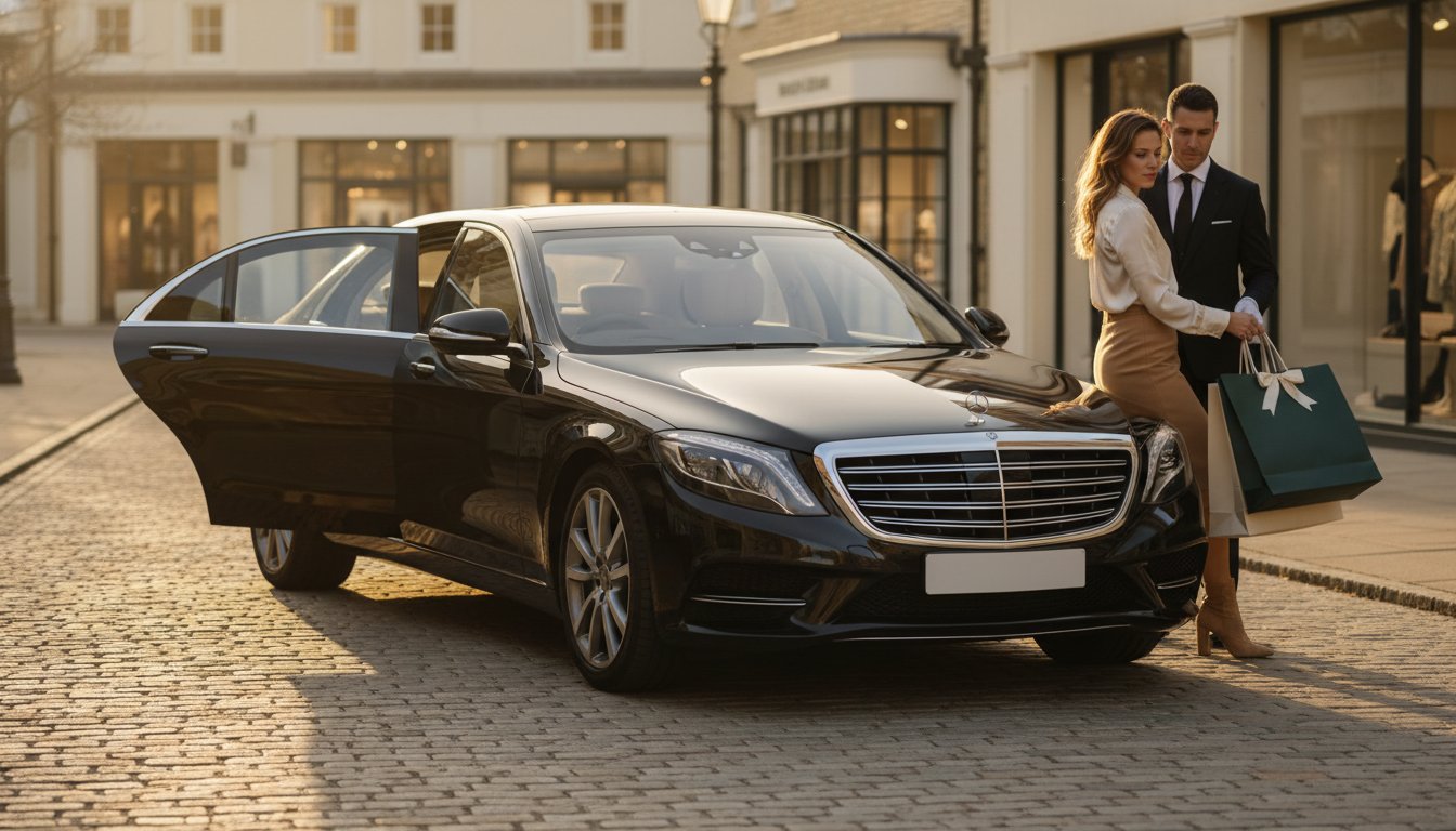 Luxury Private Driver for Bicester Village Shopping Trip: The 2026 Executive Guide