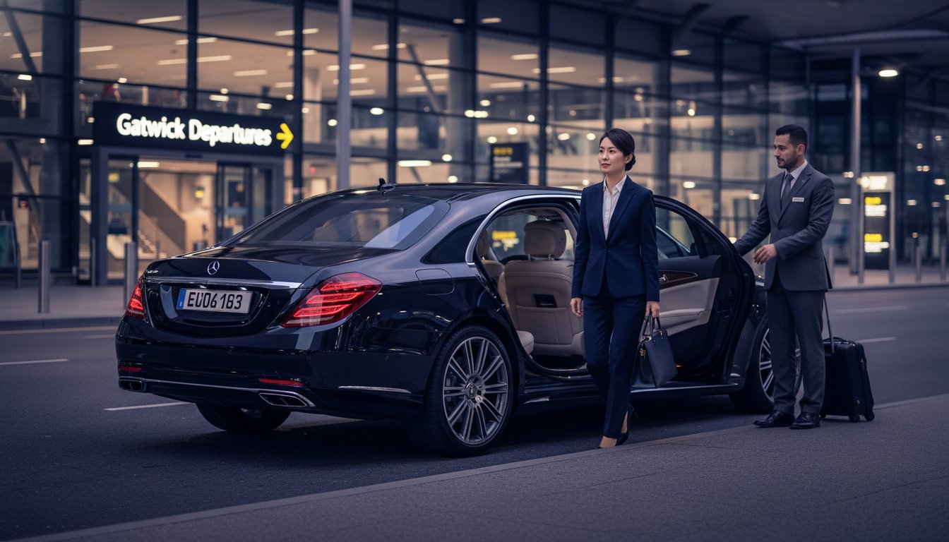 Driving to Gatwick and Parking vs Chauffeur Service Cost: The 2026 Executive Comparison