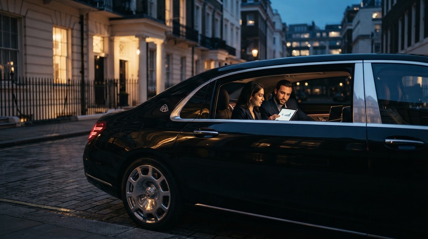 London Private Car Guide for Tech Investor Meetings