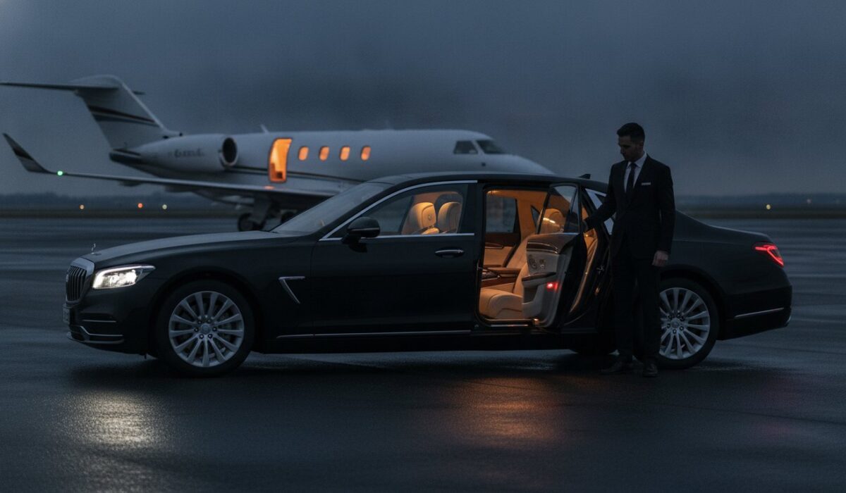 Mercedes S-Class Chauffeur Farnborough: The Gold Standard for Private Jet Arrivals in 2026