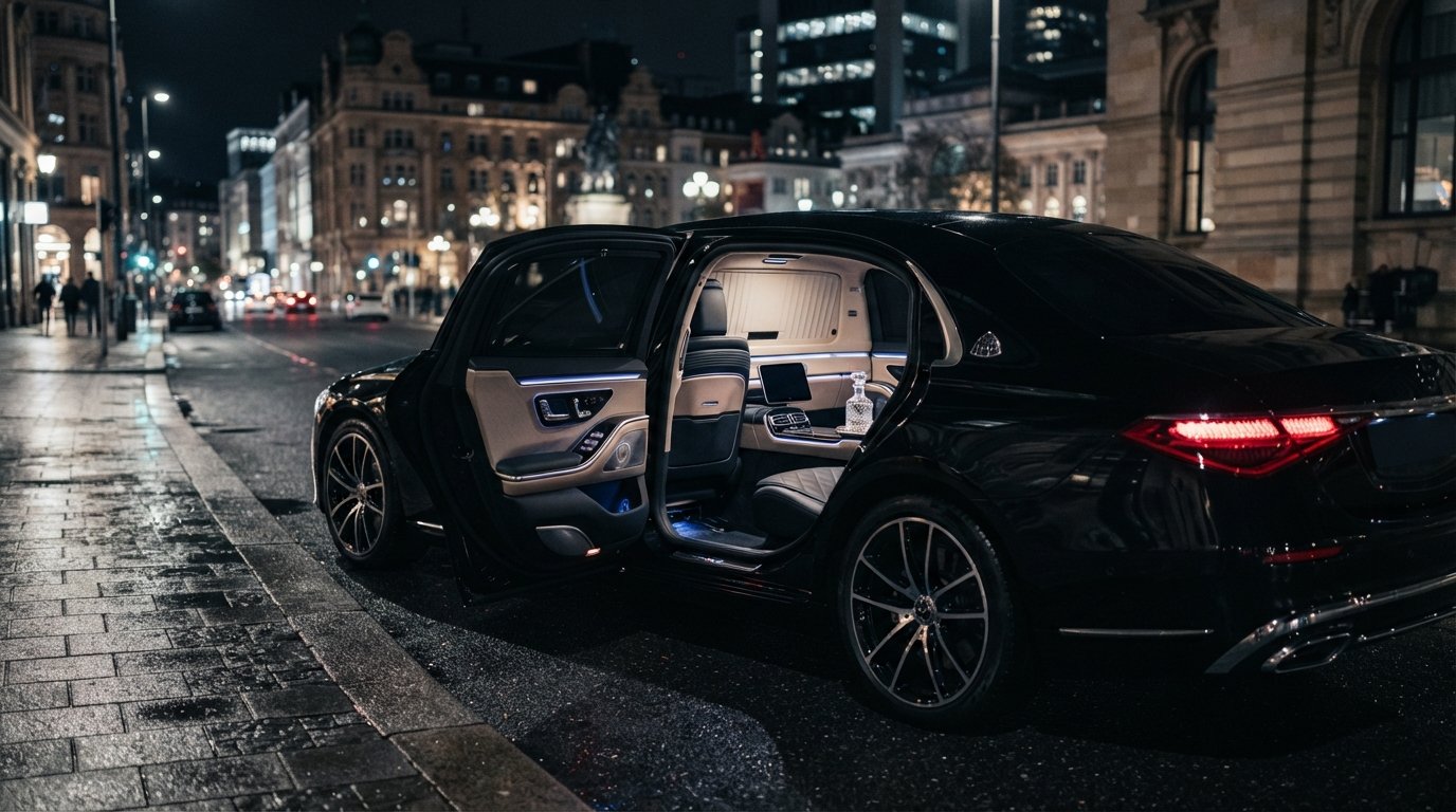 Standard Amenities in a Luxury Chauffeur Car in 2026