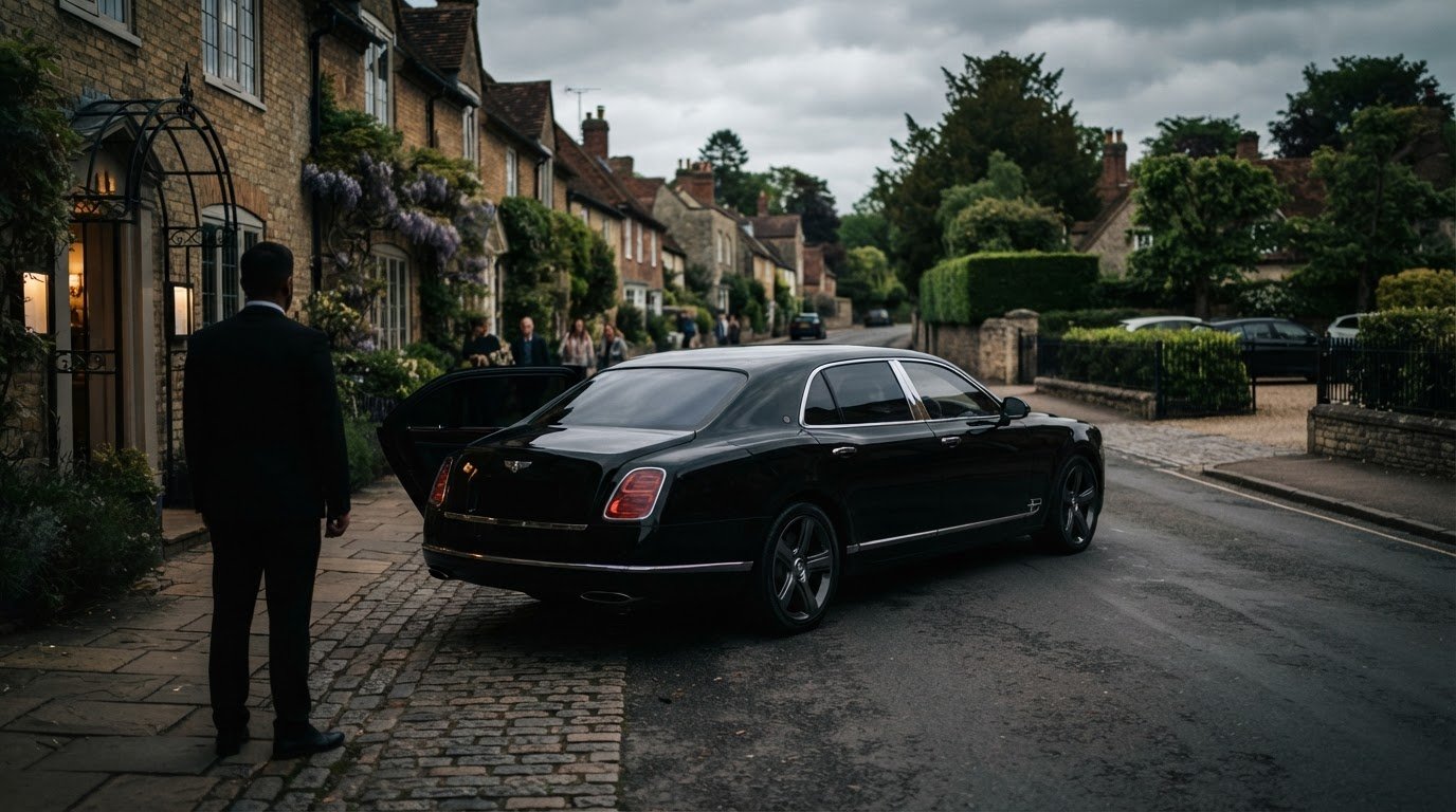 Private car to the fat duck bray