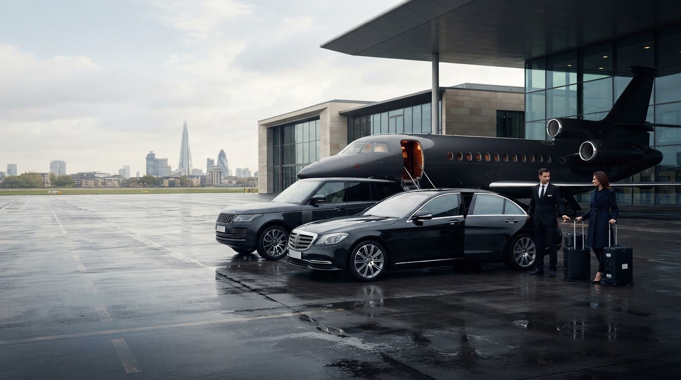 Ground transport logistics for private aviation clients in the UK
