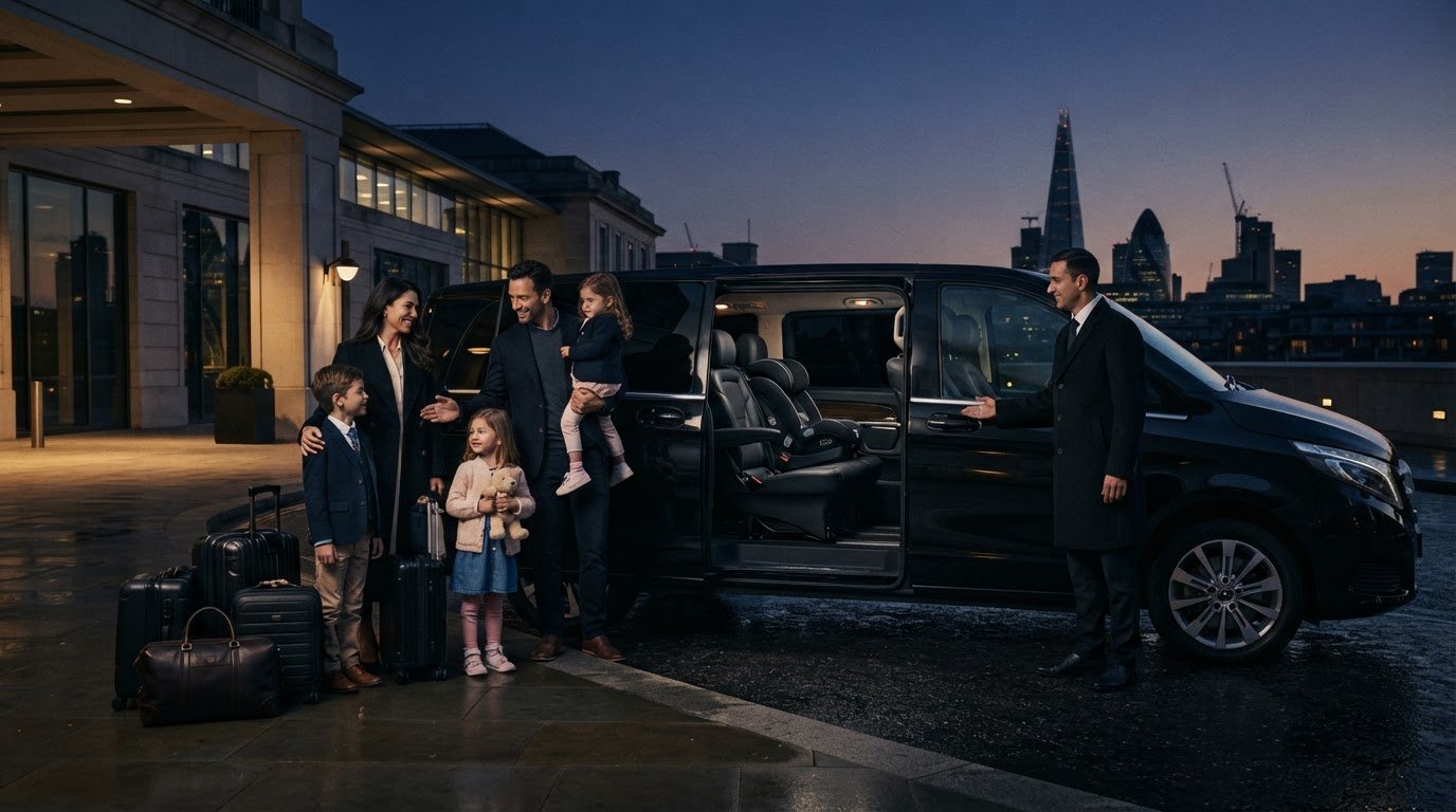 Luxury Family Airport Transfer in London: A Calmer Journey with Children
