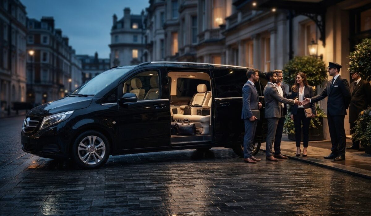 Mercedes V-Class Chauffeur Hire in London: Refined Group Travel