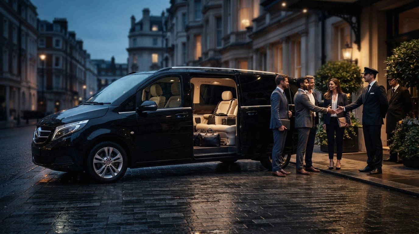 Mercedes V-Class Chauffeur Hire in London: Refined Group Travel